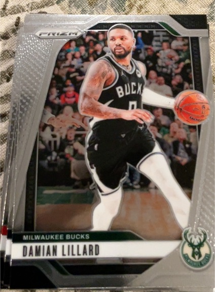 2024-25 Panini Prizm #90 Damian Lillard — front