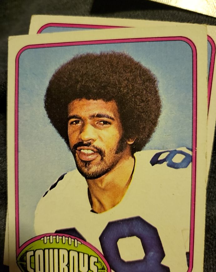1976 Topps #313 Drew Pearson — front