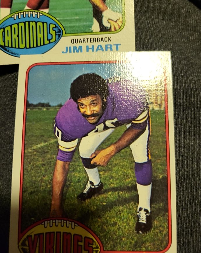 1976 Topps #385 Jim Marshall — front