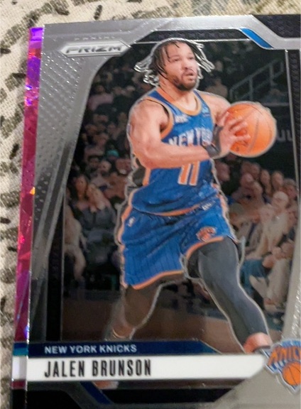 2024-25 Panini Prizm #217 Jalen Brunson — front