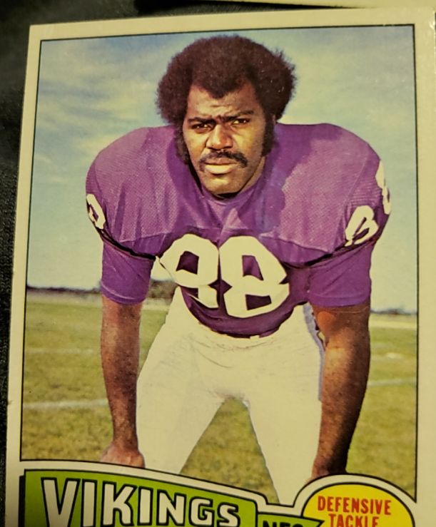 1975 Topps #520 Alan Page — front