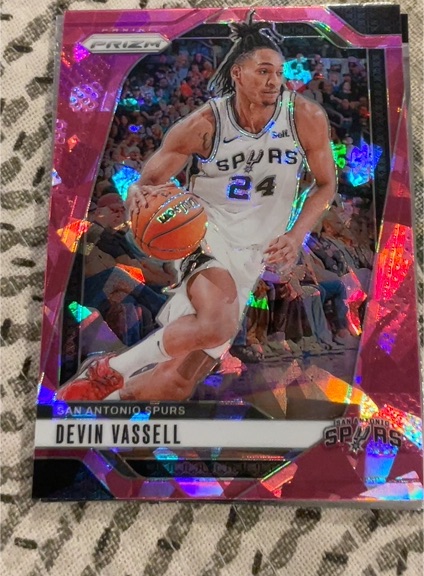 2024-25 Panini Prizm #25 Devin Vassell — front