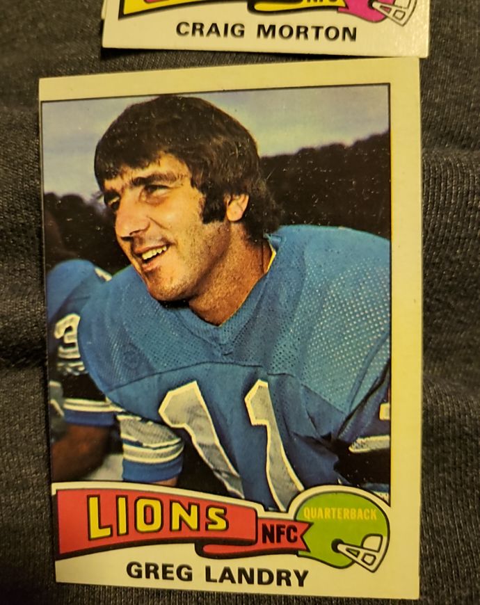 1975 Topps #15 Greg Landry — front