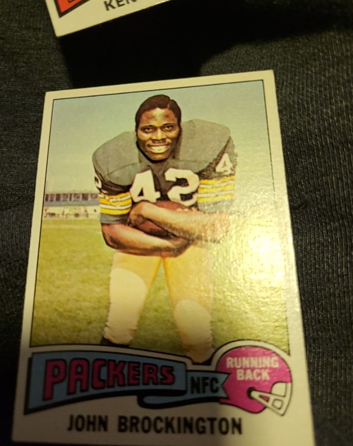 1975 Topps #150 John Brockington — front