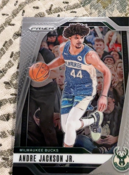 2024-25 Panini Prizm #52 Andre Jackson Jr. — front