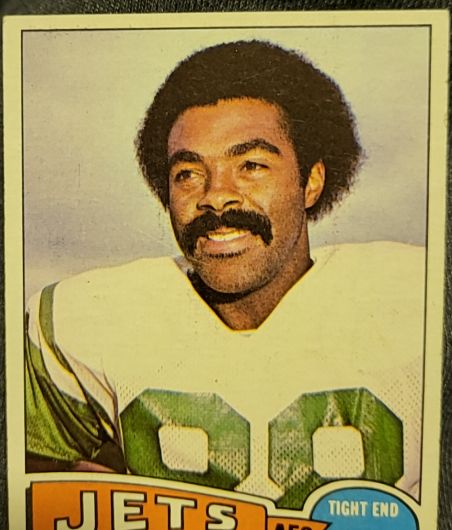 1970 Topps Super Glossy Football #18 Jackie Smith — front