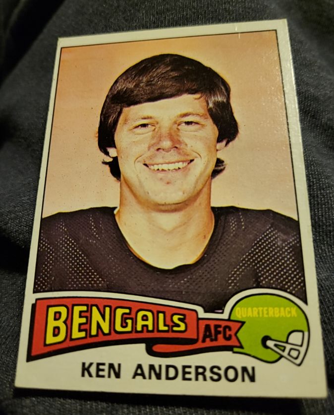 1975 Topps #160 Ken Anderson — front