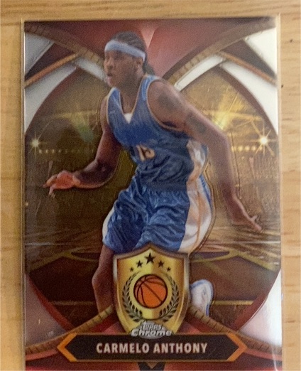 2024-25 Topps Chrome Ball of Duty #BOD-19 Carmelo Anthony — front