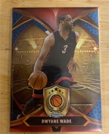2024-25 Topps Chrome Basketball Ball Of Duty #BOD-23 Dwyane Wade — front