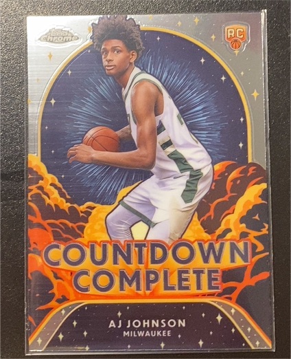 2024-25 Topps Chrome #CC-22 AJ Johnson — front