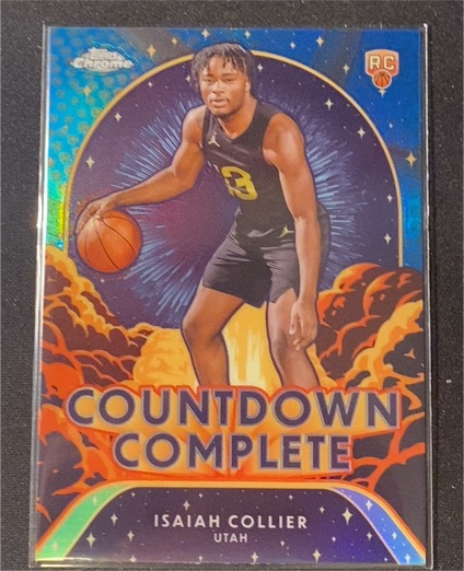 2024-25 Topps Chrome #CC-23 Isaiah Collier — front