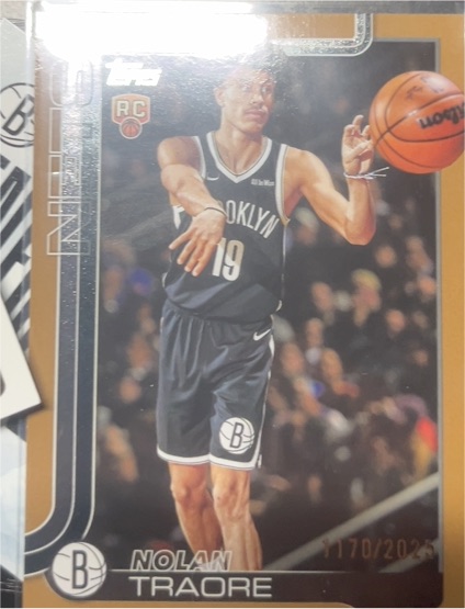 2025-26 Topps #219 Nolan Traore — front