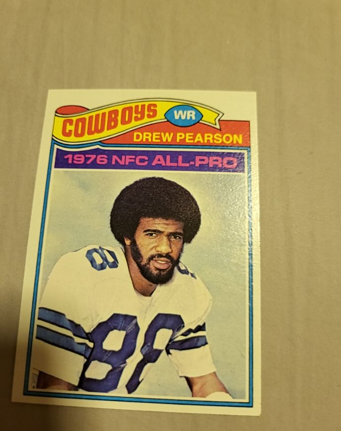 1977 Topps #130 Drew Pearson — front