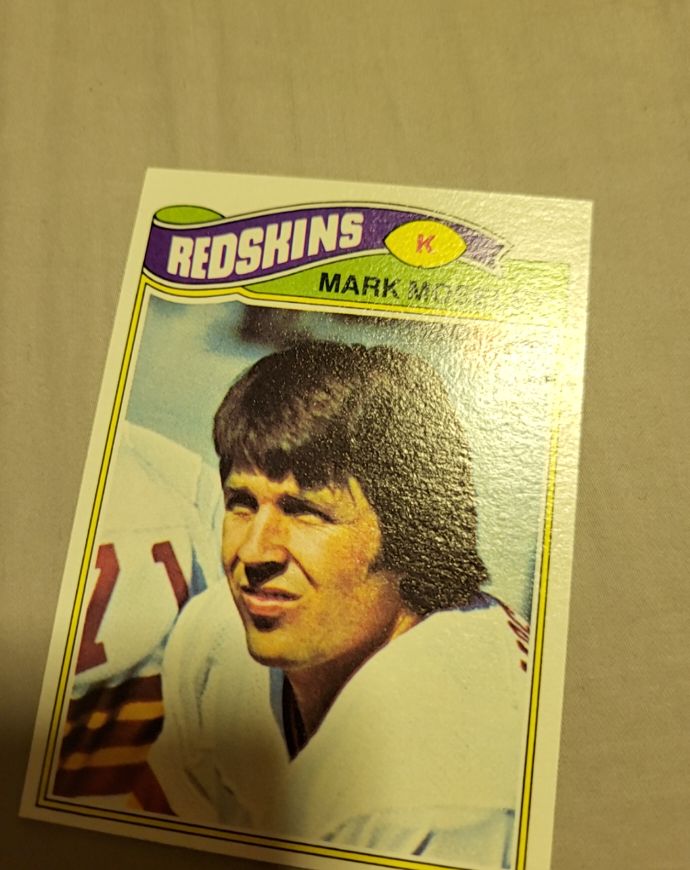 1977 Topps #91 Mark Moseley — front