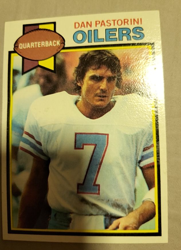 1979 Topps Football #105 Dan Pastorini — front