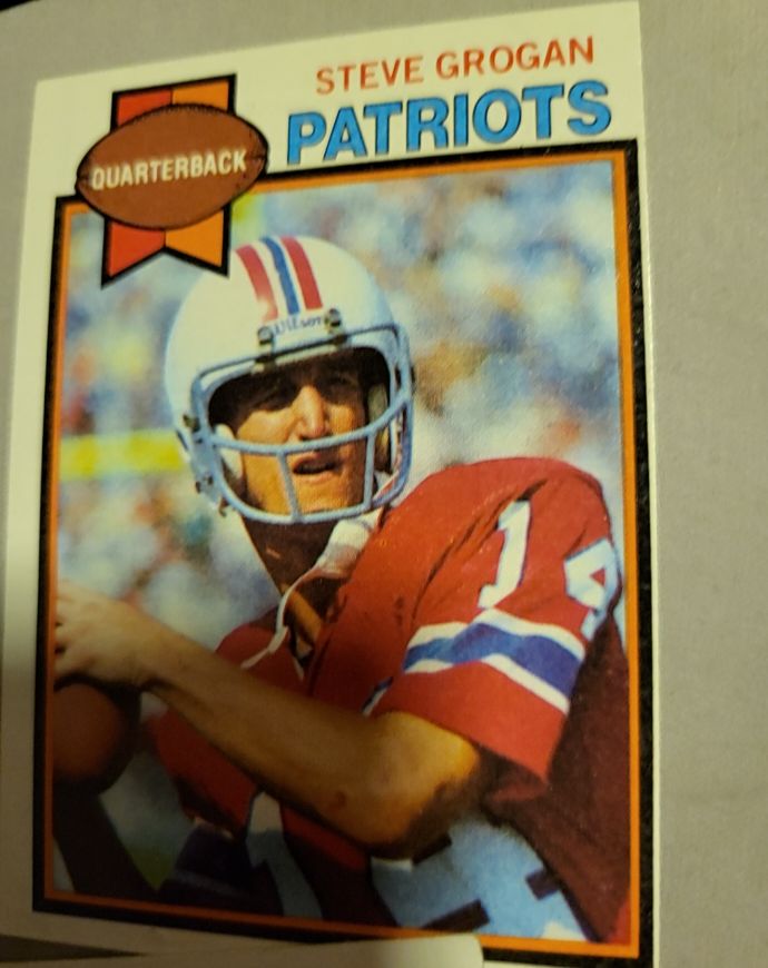 1979 Topps #95 Steve Grogan — front