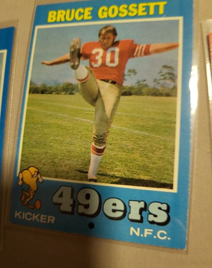 1971 Topps #77 Bruce Gossett — front