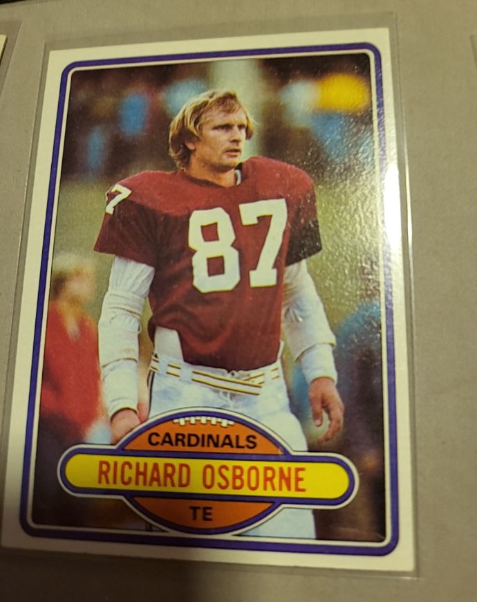 1980 Topps #24 Richard Osborne — front