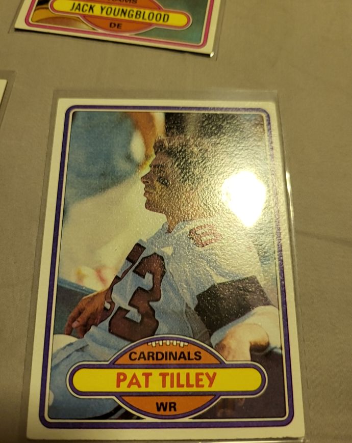1980 Topps #389 Pat Tilley — front