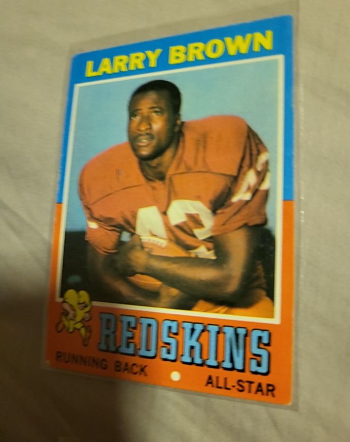 1971 Topps #115 Larry Brown — front