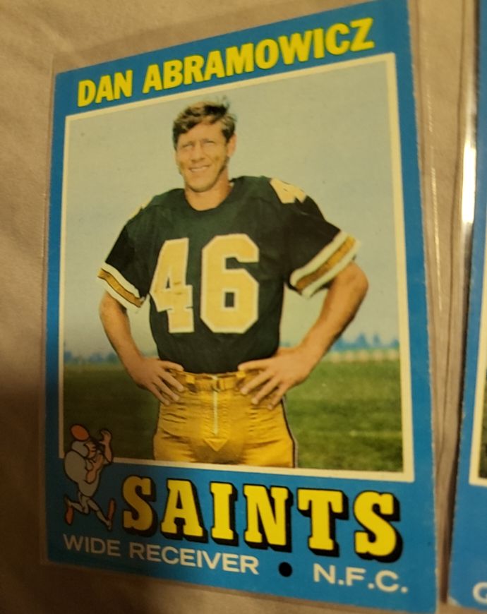 1971 Topps #90 Dan Abramowicz — front