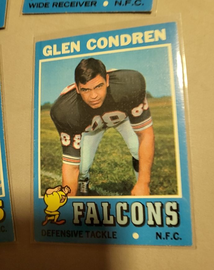 1971 Topps #122 Glen Condren — front