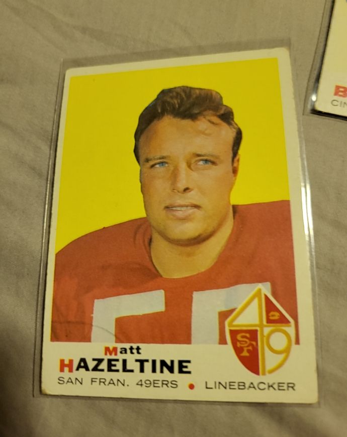 1969 Topps #204 Matt Hazeltine — front