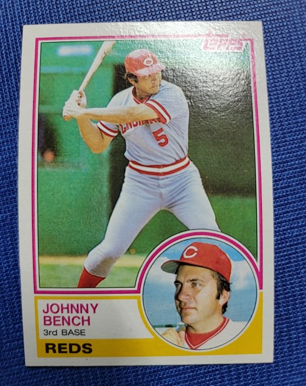 1983 Topps #60 Johnny Bench — front