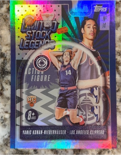 2025-26 Topps #LST-30 Yanic Konan-Niederhäuser Limited Stock Legends — front