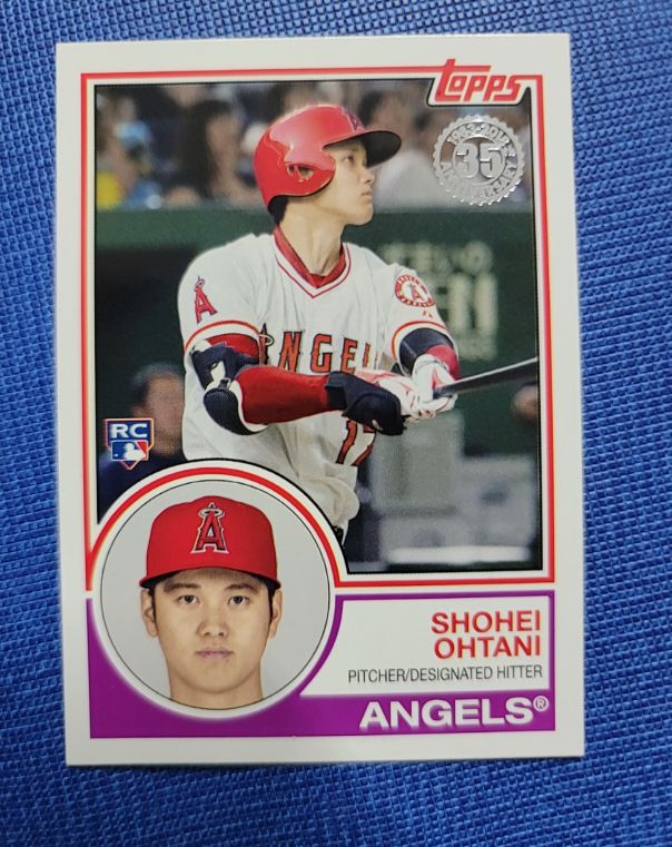 2018 Topps #83-14 Shohei Ohtani — front