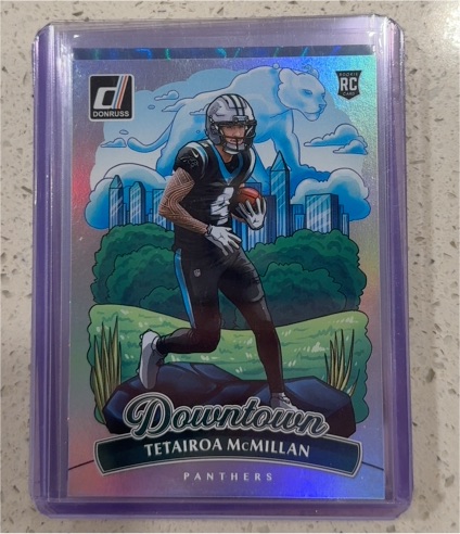 2025 Donruss Downtown #15 Tetairoa McMillan — front