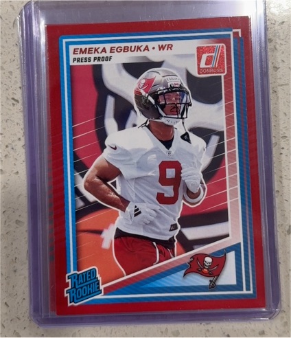2025 Donruss #375 Emeka Egbuka — front