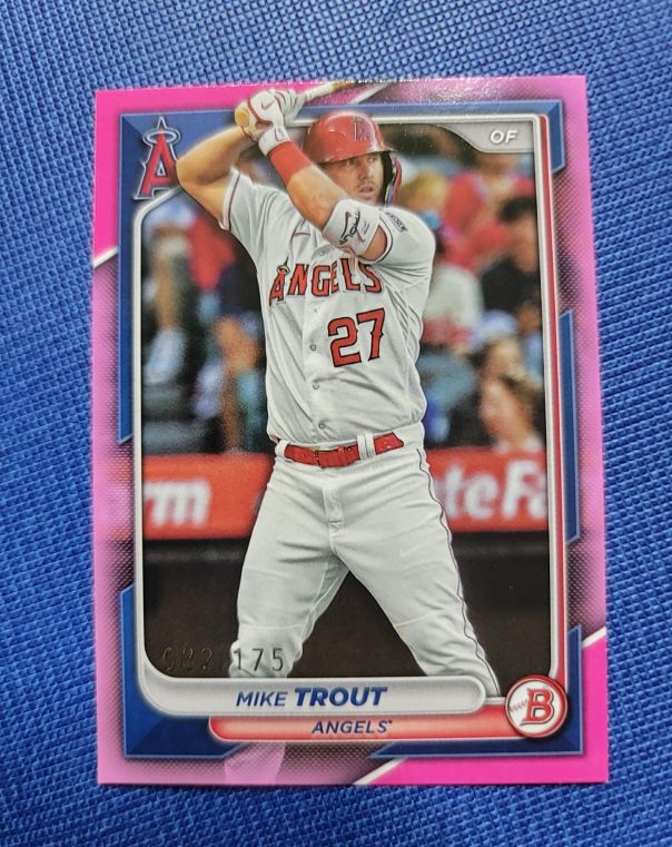 2024 Bowman #19 Mike Trout — front
