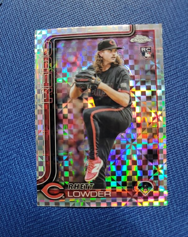 2025 Topps Chrome #147 Rhett Lowder — front
