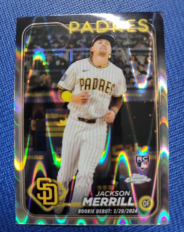 2024 Topps Chrome Update #USC57 Jackson Merrill — front