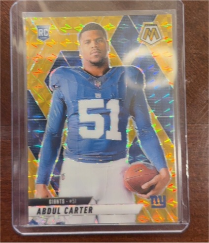 2025 Panini Mosaic #282 Abdul Carter — front