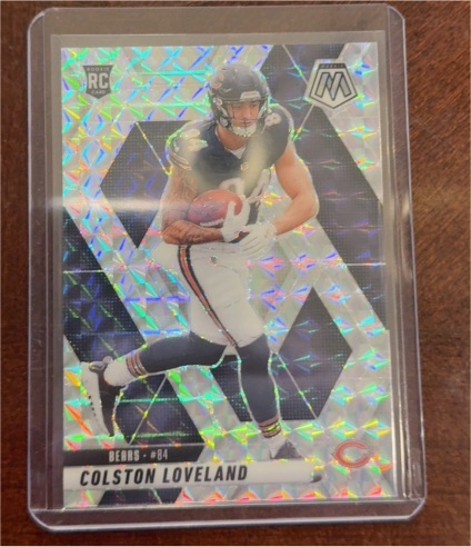 2020 Panini Mosaic #84 Colston Loveland — front