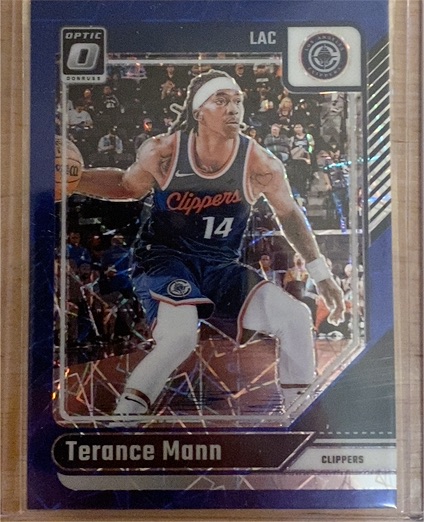 2024-25 Panini Donruss Optic #156 Terance Mann — front