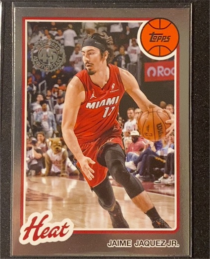2025-26 Topps #80BK-29 Jaime Jaquez Jr. — front