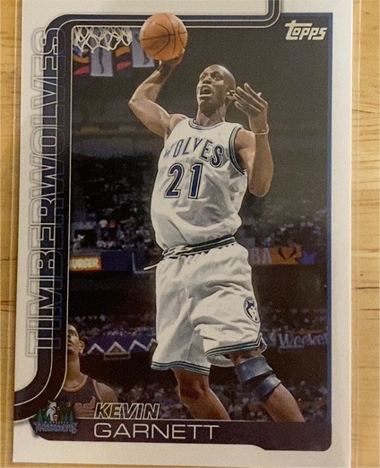 2025-26 Topps #254 Kevin Garnett Minnesota Timberwolves — front