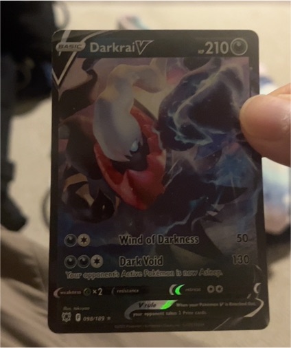 2022 Pokémon TCG Astral Radiance #098 Darkrai V — front