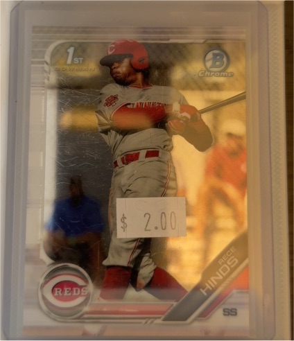 2019 Bowman Chrome Draft #BDC-131 Rece Hinds — front