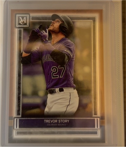 2020 Topps Museum Collection #20 Trevor Story — front
