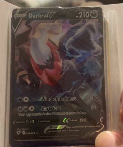 2023 Pokémon TCG Astral Radiance #098 Darkrai V — front