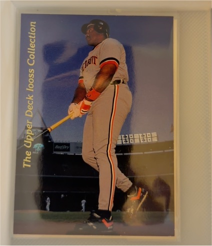 1993 Upper Deck Iooss Collection #WI 23 Cecil Fielder — front
