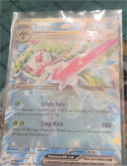 2023 Pokémon TCG #046 Tsareena ex — front