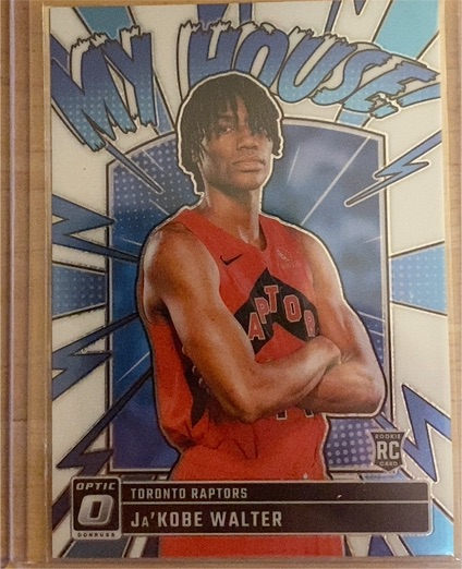 2024-25 Donruss Optic #10 Ja'Kobe Walter My House — front