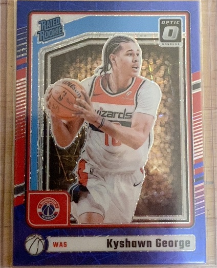 2024-25 Donruss Optic #299 Kyshawn George — front