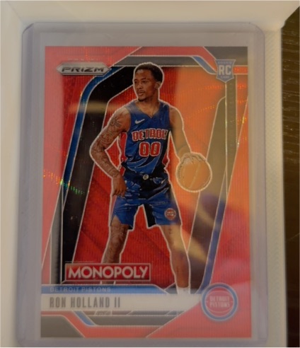 2024-25 Panini Prizm Monopoly #66 Ron Holland II — front