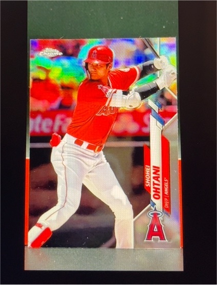 2020 Topps Chrome #21 Shohei Ohtani — front